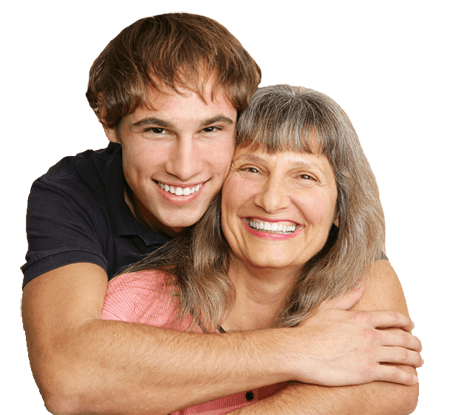 foster parent and teen